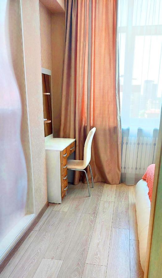 White Apartment With Panoramic View In The Center 比什凯克 外观 照片